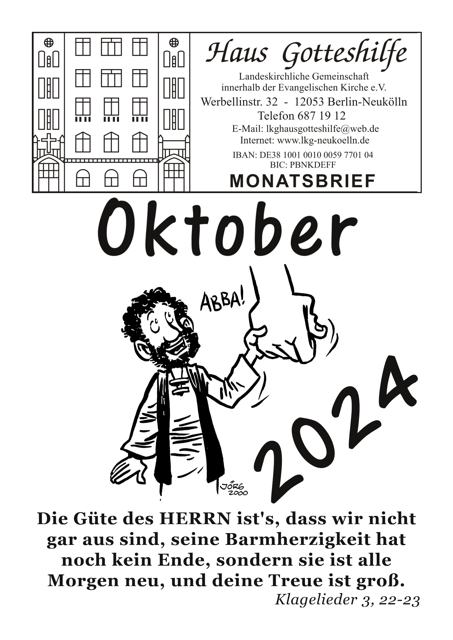 Monatsbrief Oktober 2024 Seite 1