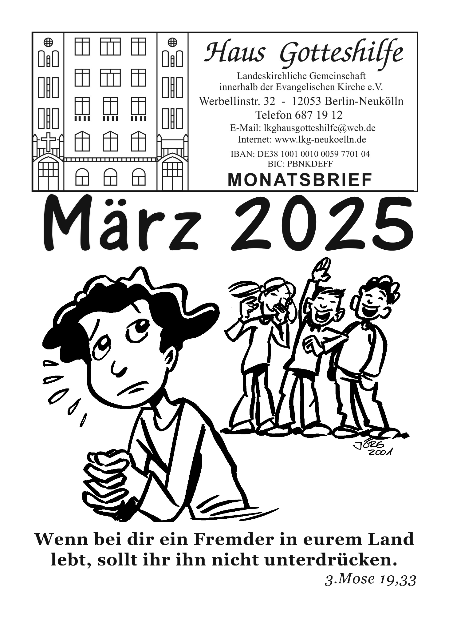 Monatsbrief März 2025 Seite 1