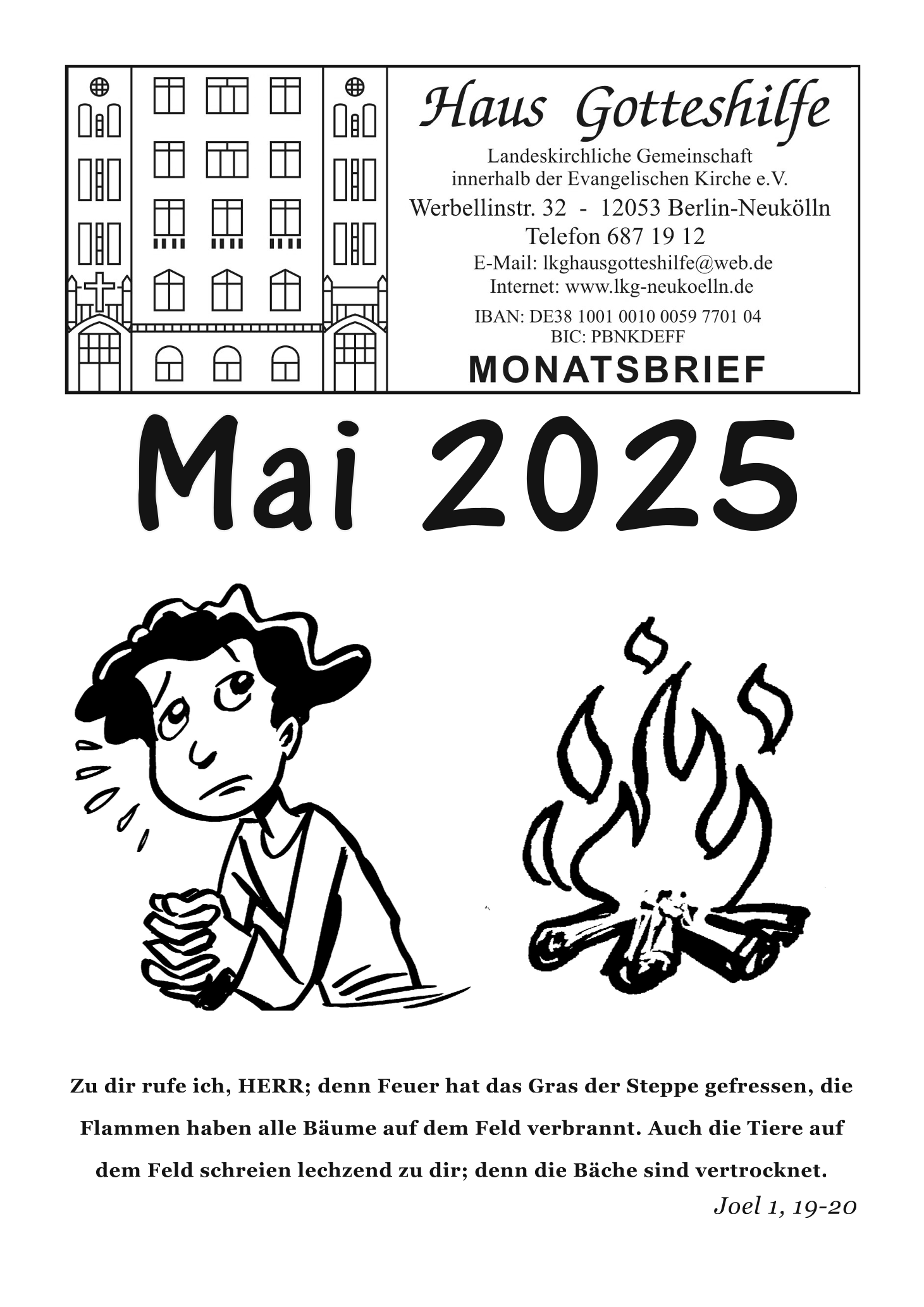 Monatsbrief Mai 2025 Seite 1