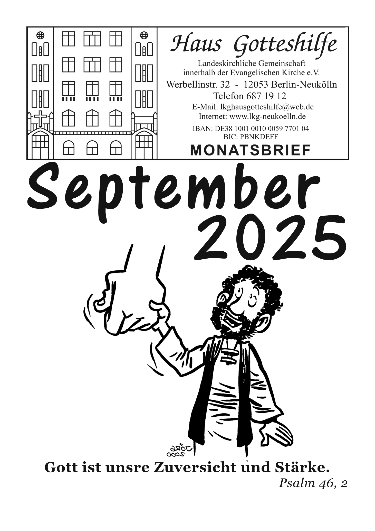Monatsbrief September 2025 Seite 1