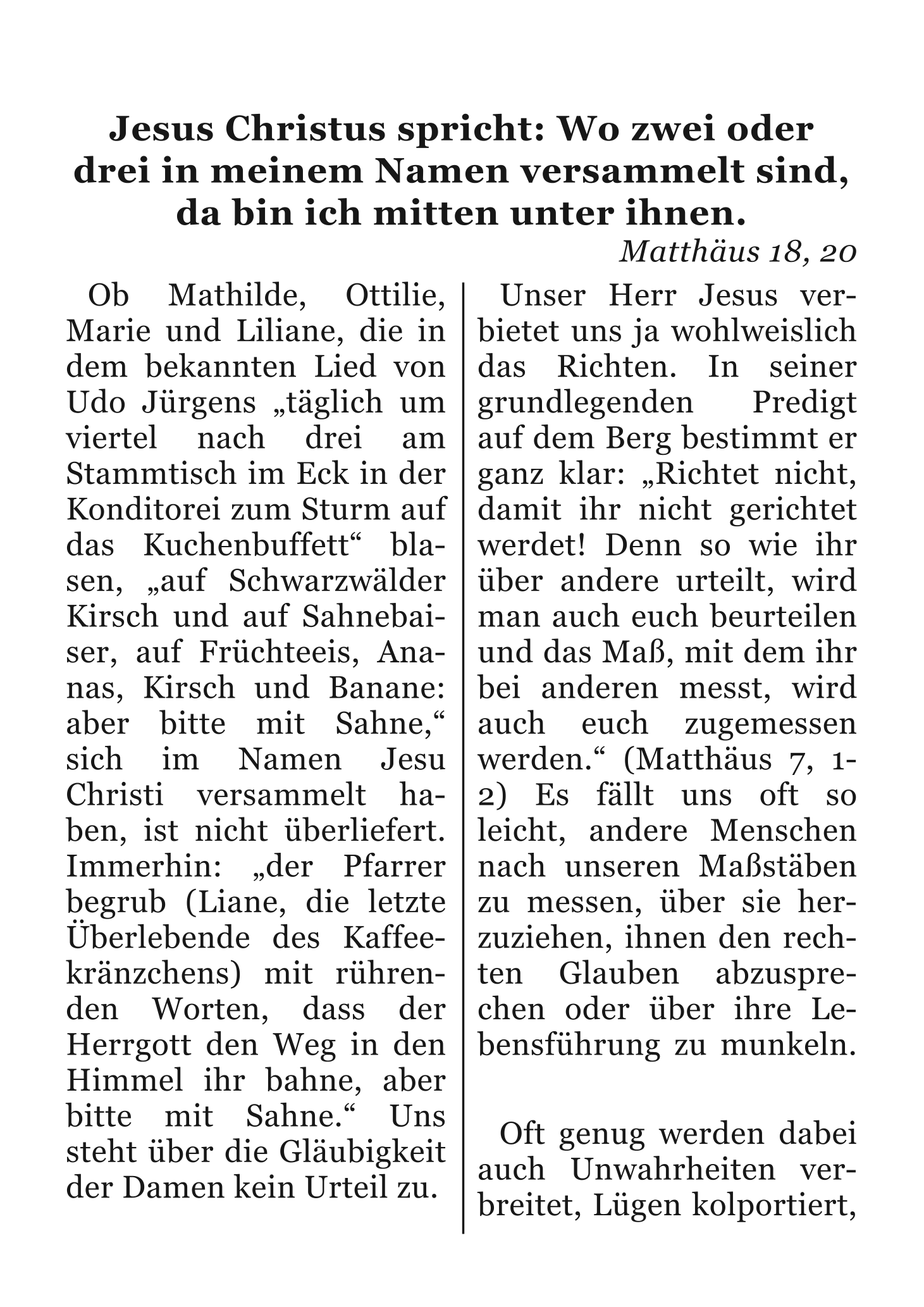 Monatsbrief September 2026 Seite 2
